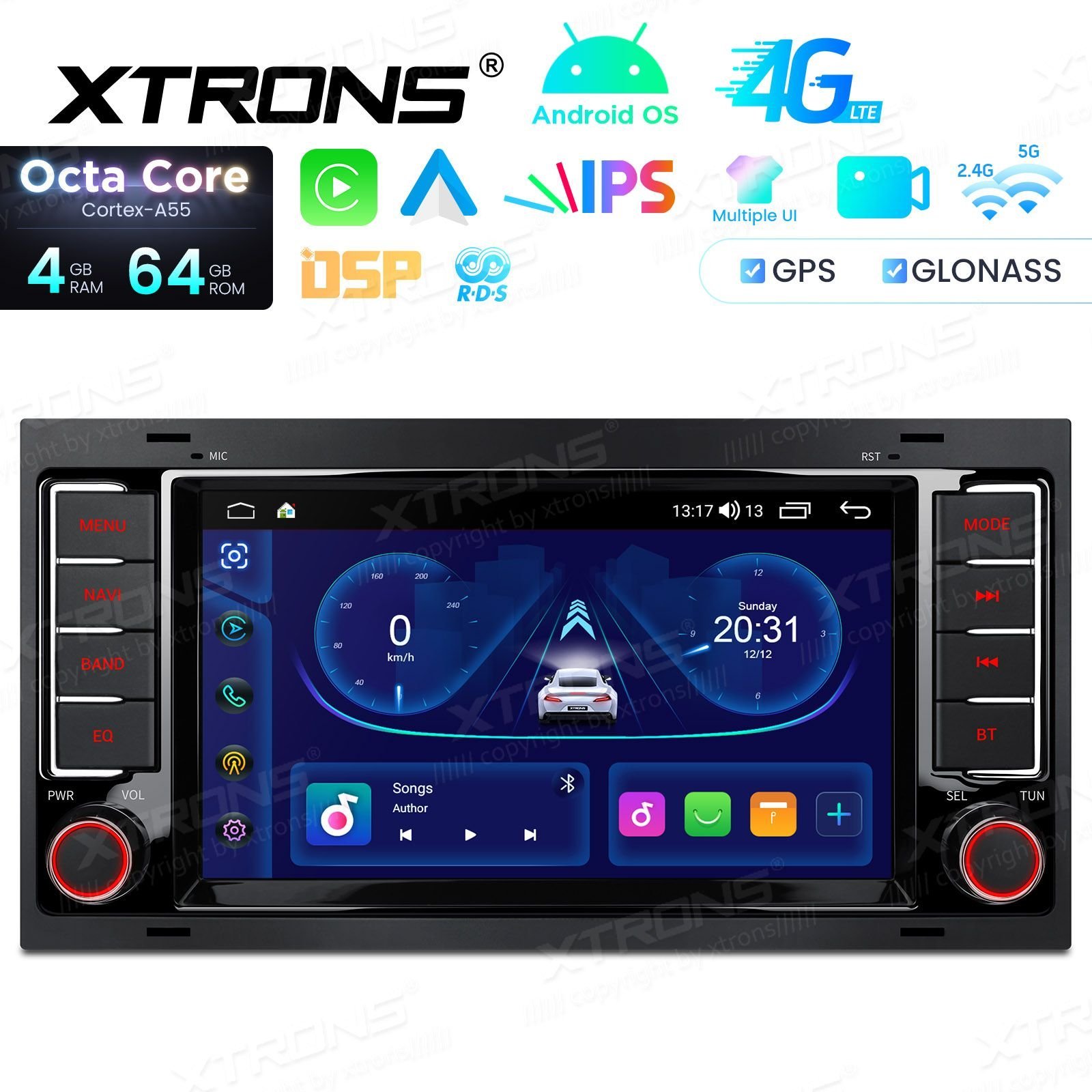 Xtrons ID70TRVL