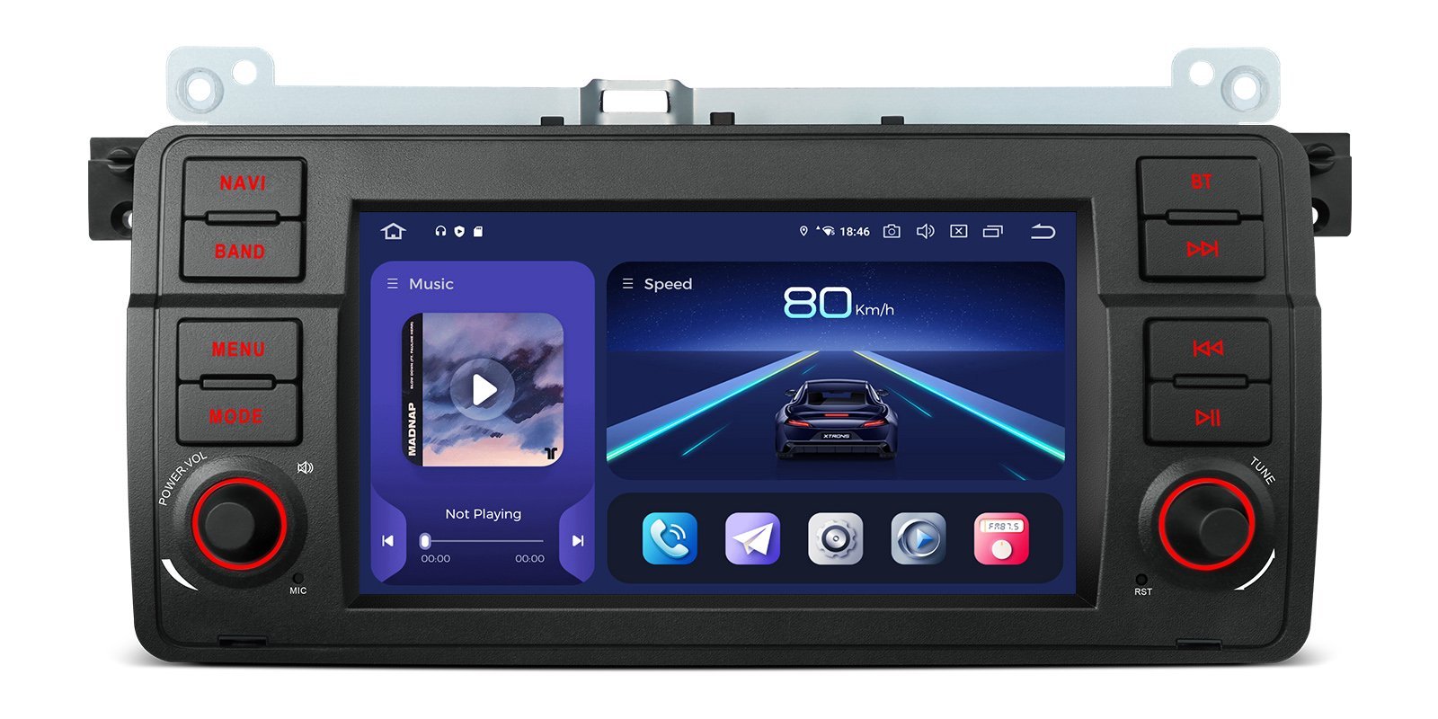 Xtrons IQ7446BL
