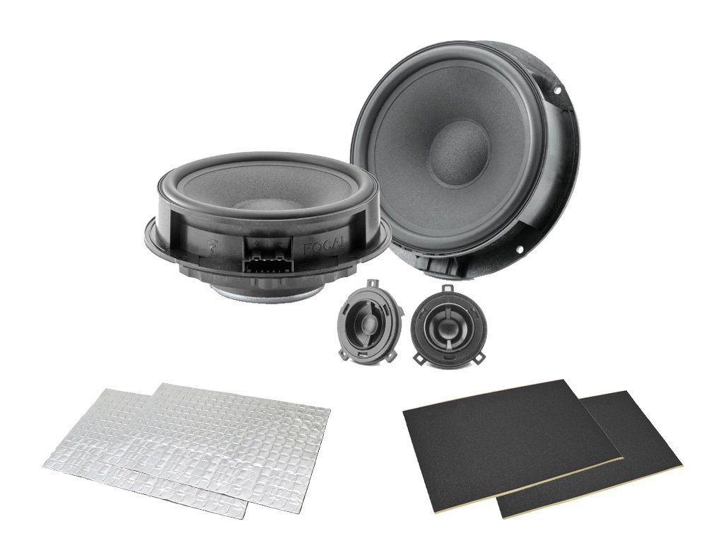 SET - přední reproduktory do Volkswagen Golf IV (1997-2003) - Focal IS VW 165
