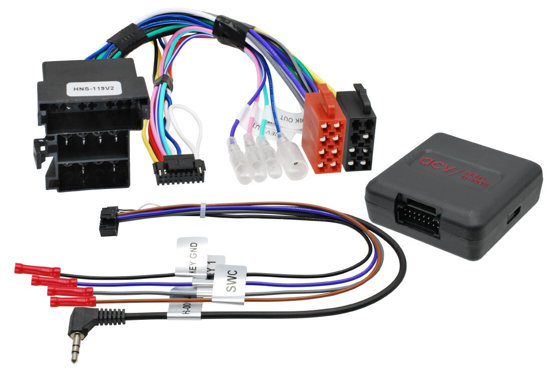 Adapter pro ovladani na volantu Alfa / Fiat / PSA / Opel