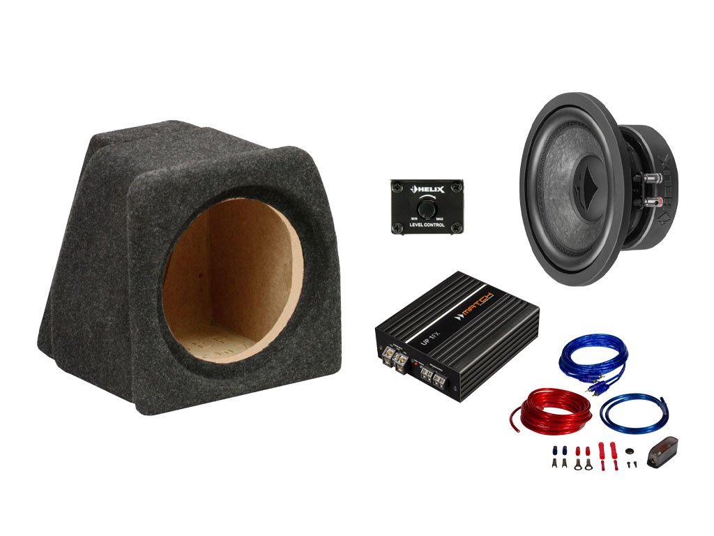 SET - subwoofer na míru Volkswagen Sharan II (2010-)- Helix8