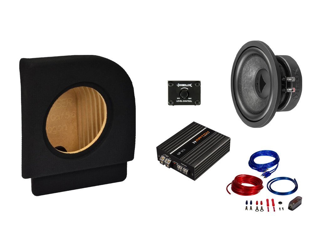 SET - subwoofer na míru Volkswagen Golf V (2003-2009) kombi- Helix10